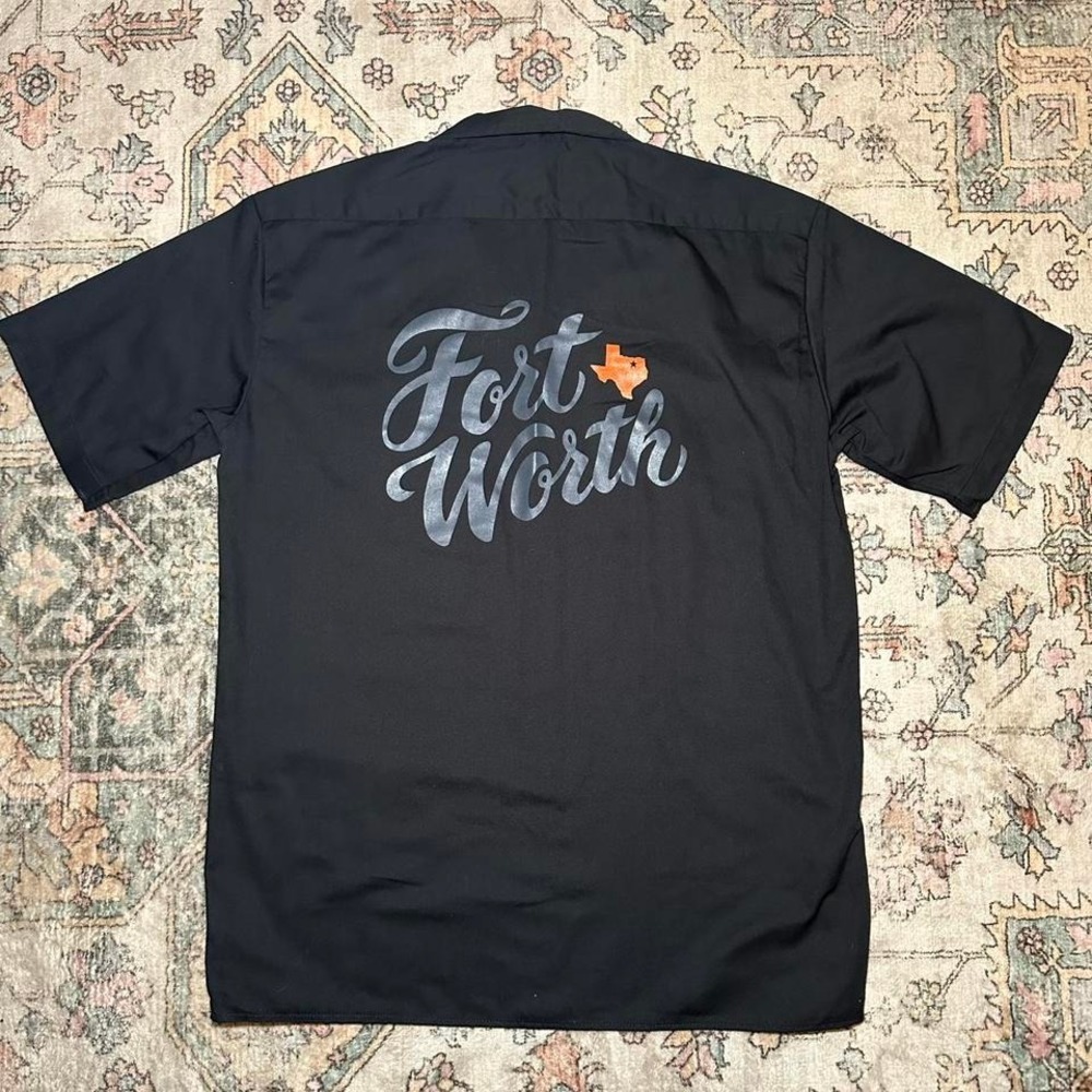 Vintage-Style Dickies Work Shirt‎ — Fort Worth (M)